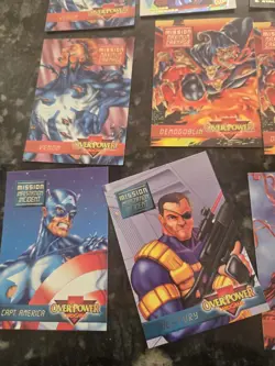 1995 Fleer Marvel Card Lot [22] Mission Maximum Carnage Hunters Deadpool More! - Image 2