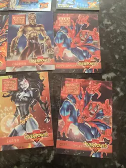 1995 Fleer Marvel Card Lot [22] Mission Maximum Carnage Hunters Deadpool More! - Image 4