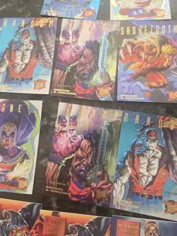 1995 Fleer Marvel Card Lot [22] Mission Maximum Carnage Hunters Deadpool More! - Image 5