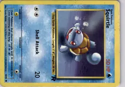 Squirtle 68/82 Team Rocket Trading Card WOTC TCG - Image 5
