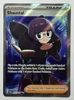 Shauntal 243/182 (NM) IR Scarlet & Violet: Paradox Rift 2023 Pokemon Card - Image 1