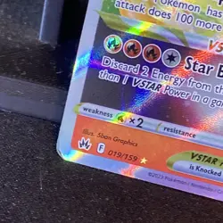 Charizard VSTAR 019/159 Ultra Rare Holo - Pokemon TCG Card Crown Zenith LP - Image 2