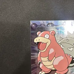 Topps Pokemon Card TV Series 2 Chrome Foil Blue Logo 1st Edition #80 Slowbro NM - Image 3