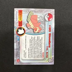 Topps Pokemon Card TV Series 2 Chrome Foil Blue Logo 1st Edition #80 Slowbro NM - Image 5