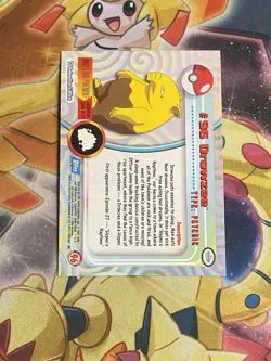 Drowzee Holo Blue Logo Topps Pokemon Card NM - Image 2