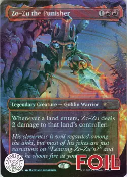 MTG Zo-Zu the Punisher (Halo) (26) | NM Foil | Secret Lair Countdown Kit {SLC} - Image 1