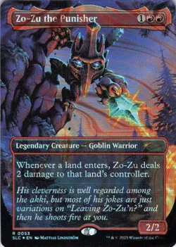 MTG Zo-Zu the Punisher (Halo) (26) | NM Foil | Secret Lair Countdown Kit {SLC} - Image 2