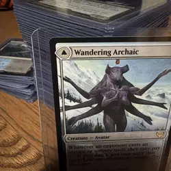 MTG Wandering Archaic Explore the Vastlands Strixhaven: School of Mages - Image 2