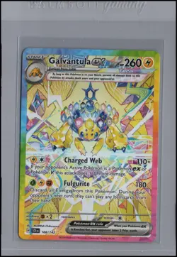 Pokemon Card Galvantula ex (168/142) Special Illustration Rare Stellar Crown - Image 1