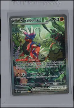 Pokemon Card Koraidon ex (247/198) Special Illustration Rare Scarlet and Violet - Image 1