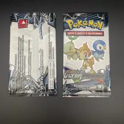 Pokemon Soleil et Lune Ultra Prisme Lot 2 Boosters de 3 Cartes Echantillon - Image 2