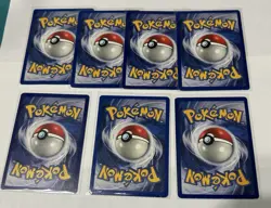 1999 Pokemon TCG Base Set 1st. Edition Set of 7 Energy Cards. - Image 2