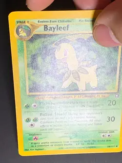 Bayleef 28/111 Neo Genesis - Non Holo Rare - Pokemon TCG 2000 Vintage - Image 2
