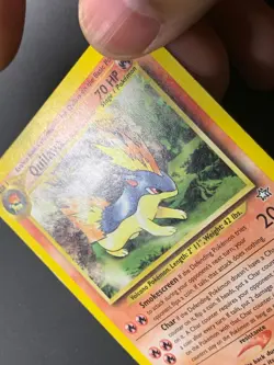 Quilava 47/111 Uncommon Neo Genesis Unlimited Pokemon TCG 2000 Non Holo - Image 2