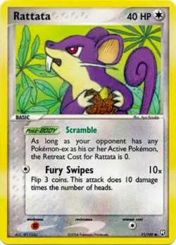 Rattata - 71/109 Common Ex Team Rocket Returns NM BUY 2 CARDS GET 1 FREE!! - Image 1