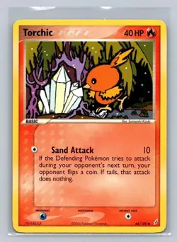 Pokemon Crystal Guardians - Torchic 66/100 EXC BUY 2 CARDS GET 1 FREE!! - Image 1