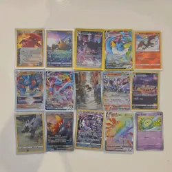 pokemon card collection lot exact cards in photo - Image 1