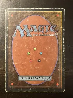 MTG Crusade Revised Edition Regular Rare - BANNED card Very Heavy Play - Image 2