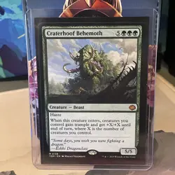 Craterhoof Behemoth Tarkir: Dragonstorm Regular NM #0138 - Image 1