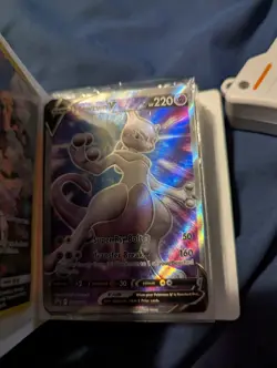 pokemon cards with pocket holder and some rare cards. - Image 5