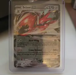 Pokemon TCG Scizor ex Scarlet & Violet-Temporal Forces 111/162 Holo Double Rare - Image 1