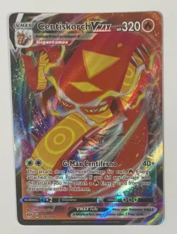 Pokemon TCG Centiskorch VMAX Darkness Ablaze 034/189 Holo Ultra Rare Near Mint - Image 1