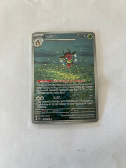 2024 Pokemon Stellar Crown Ledian Illustration Rare 144/142 - Image 1