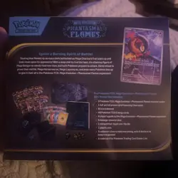 Pokemon Evolutions Mega Evolutions Phantasmal Flames ETB Sealed/In Hand ✅ - Image 2