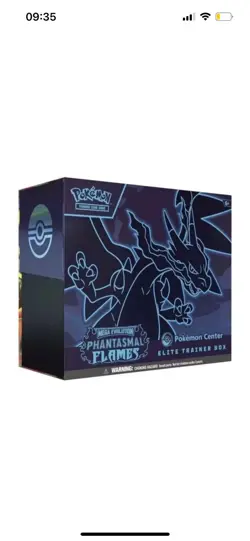 Pokemon TCG Phantasmal Flames Pokemon Center ETB Elite Trainer Box - New Sealed - Image 1