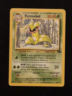 Jungle Victreebel 30/64 rare non-holo - WOTC vintage Pokemon TCG unlimited MP/HP - Image 1