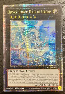 Chasma, Dragon Ruler of Auroras (Quarter Century Secret Rare) ALIN-EN047... - Image 1