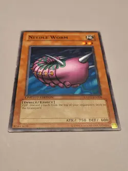 Yugioh Gold Series 2008 #GLD1-EN006 Needle Worm LP - Image 1