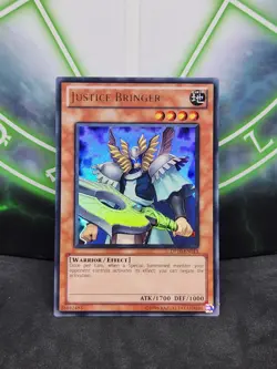 Yugioh Justice Bringer DP10-EN013 Ultra Rare Unlimited NM - Image 1