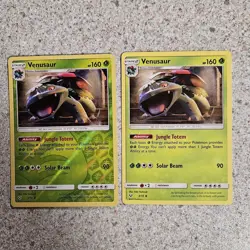 Venusaur 3/73 Shining Legends Reverse Holo Rare And Regular 2017 Pokemon Card NM - Image 1