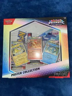 Pokemon TCG S&V 8.5 Prismatic Evolutions Poster Collection Box Factory Sealed 3x - Image 1