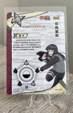 Hinata Hyuga NR-UR-045 Naruto Kayou Card TCG Mint Ultra Rare - Image 2