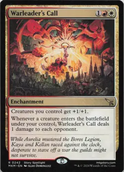 Warleader's Call R Murders at Karlov Manor 242 NM MTG - Image 1