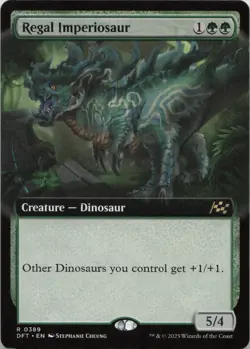 Regal Imperiosaur (Extended Art) R Aetherdrift 389 LP-NM - Image 1