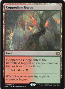 Copperline Gorge R Phyrexia: All Will Be One 249 - LP MTG - Image 1