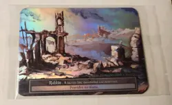 Sorcery Contested Realm Sealed 4x Rubble Foil Dust Rewards Promos - Image 1
