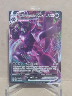 2020 Pokemon Sword and Shield Darkness Ablaze #115 Grimmsnarl VMAX URR - Image 1
