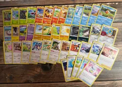 Pokemon Go Partial Complete NON HOLO Base Set x40 Starter Set *LP-NM 2022 - Image 1
