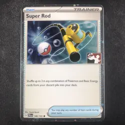 Pokemon TCG Super Rod 188/193 Play! Prize Pack Series 4 Cosmos Holo NM/LP - Image 1