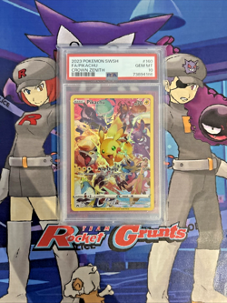 Pokemon (2023) SWSH Crown Zenith FA/Pikachu #160 PSA 10 - Image 1