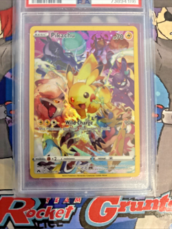 Pokemon (2023) SWSH Crown Zenith FA/Pikachu #160 PSA 10 - Image 3