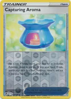 Capturing Aroma 153/195 Reverse Holo | Silver Tempest | Pokemon Card - Image 1