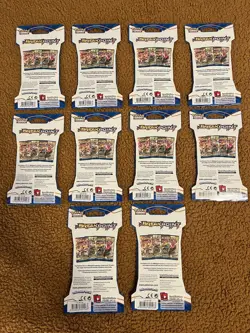 Lot Of 10 Pokemon XY Breakpoint Sleeved Booster Packs Factory Sealed - Image 5