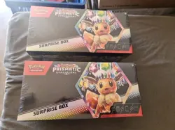 Pack Of 2 Prismatic Evolutions Surprise Box - Scarlet Violet - Pokemon TCG - Image 1