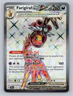 Pokemon TCG Farigiraf ex - 194/162 Ultra Rare - Image 1