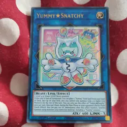 Yummy Snatchy JUSH-EN022 Ultra Justice Hunters Yu-Gi-Oh - Image 1